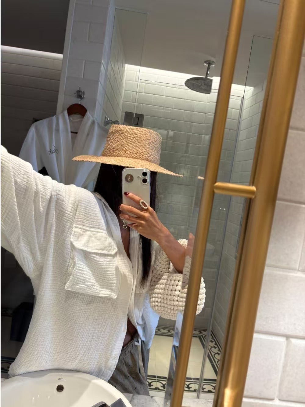 午後微光 純棉紗感襯衫