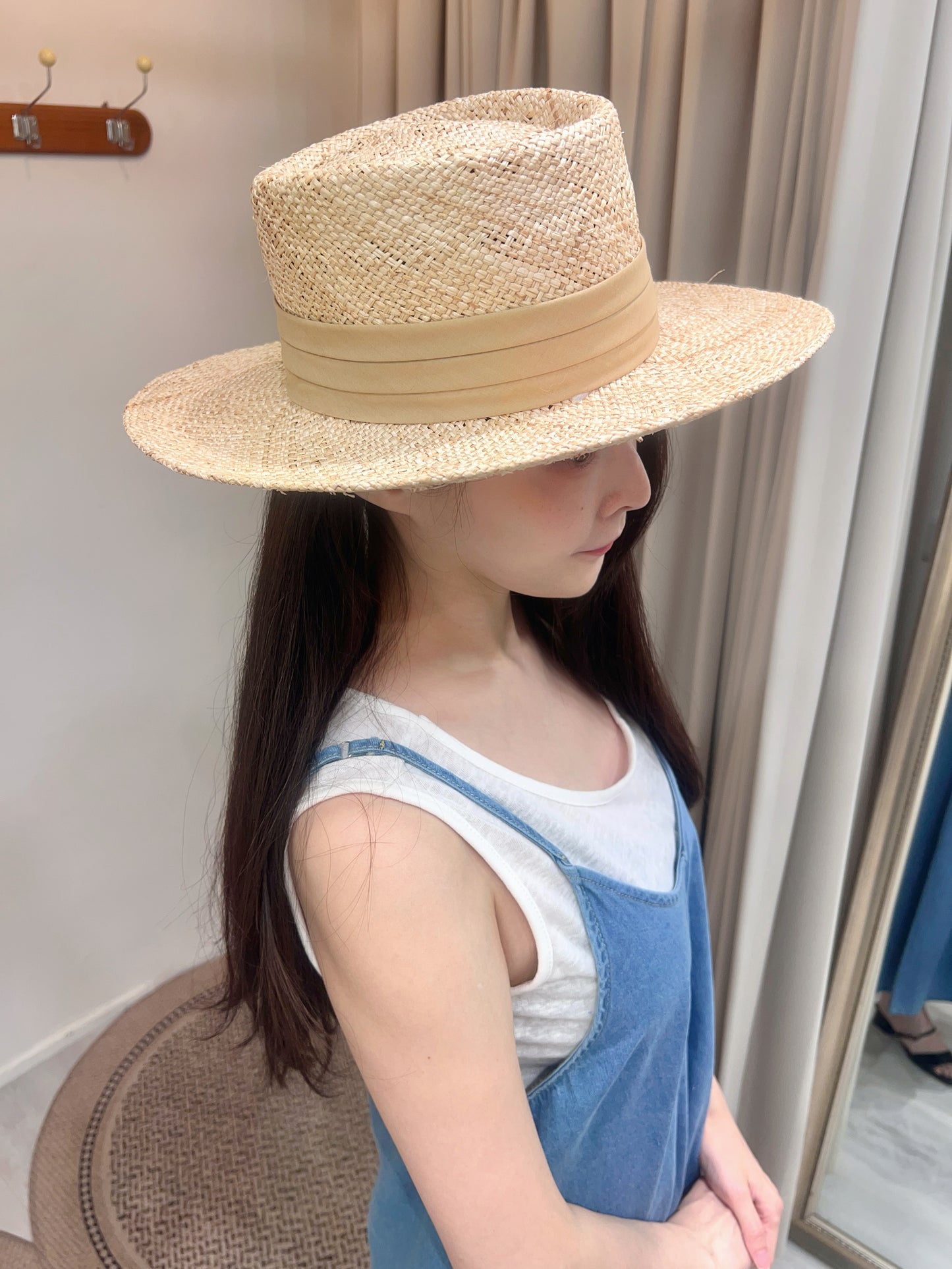 清爽夏日白背心洋裝套裝