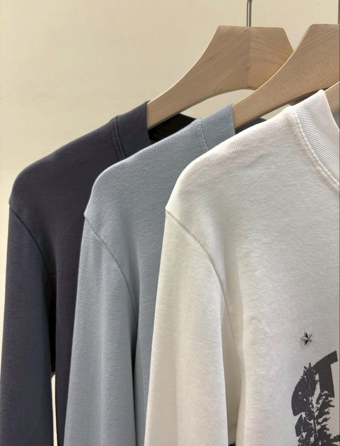 ⟢ STOLEN MOON 星點圖案長袖T ⟣