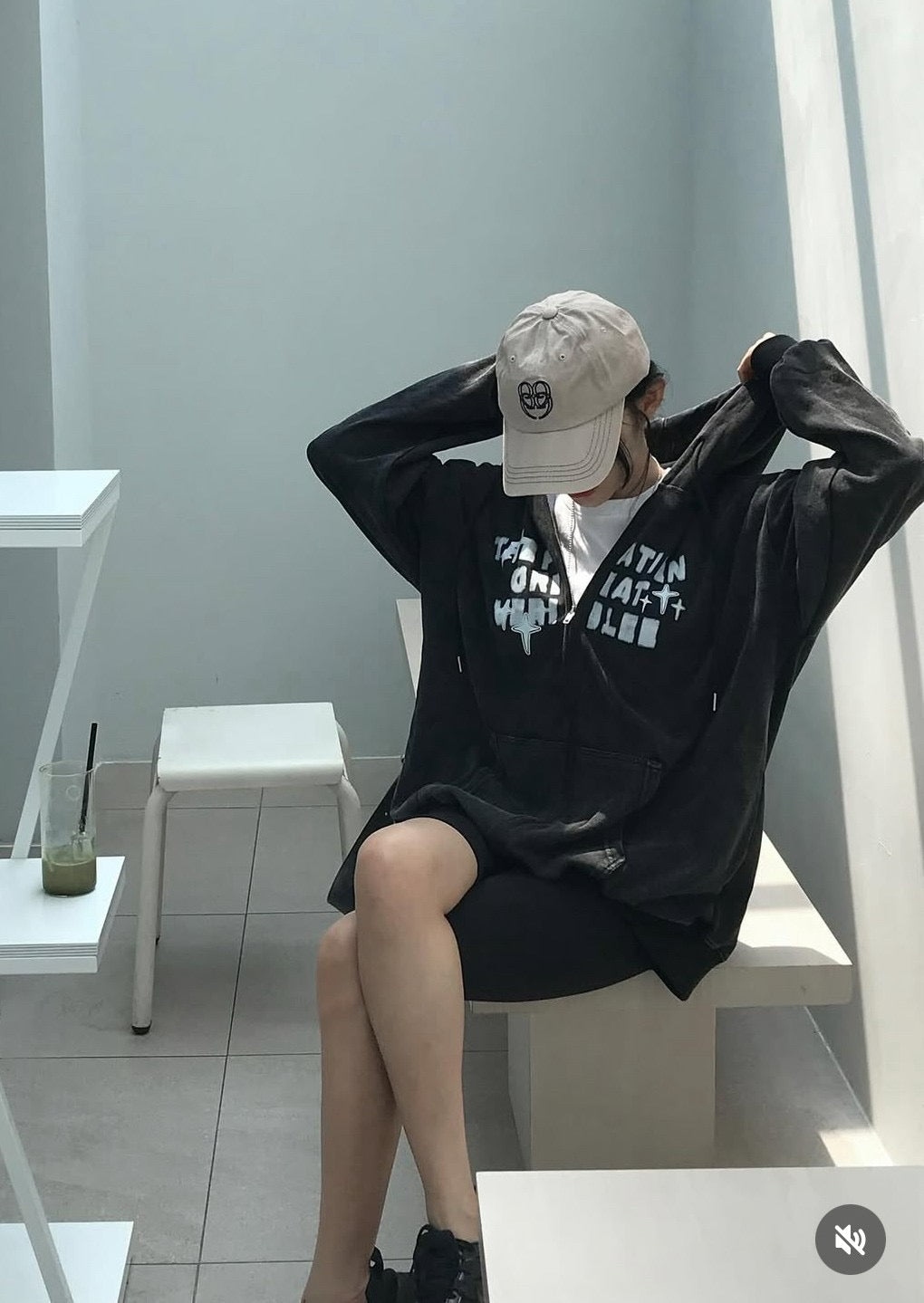 美風文字水洗連帽外套