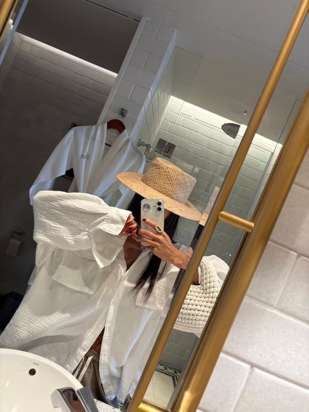 午後微光 純棉紗感襯衫