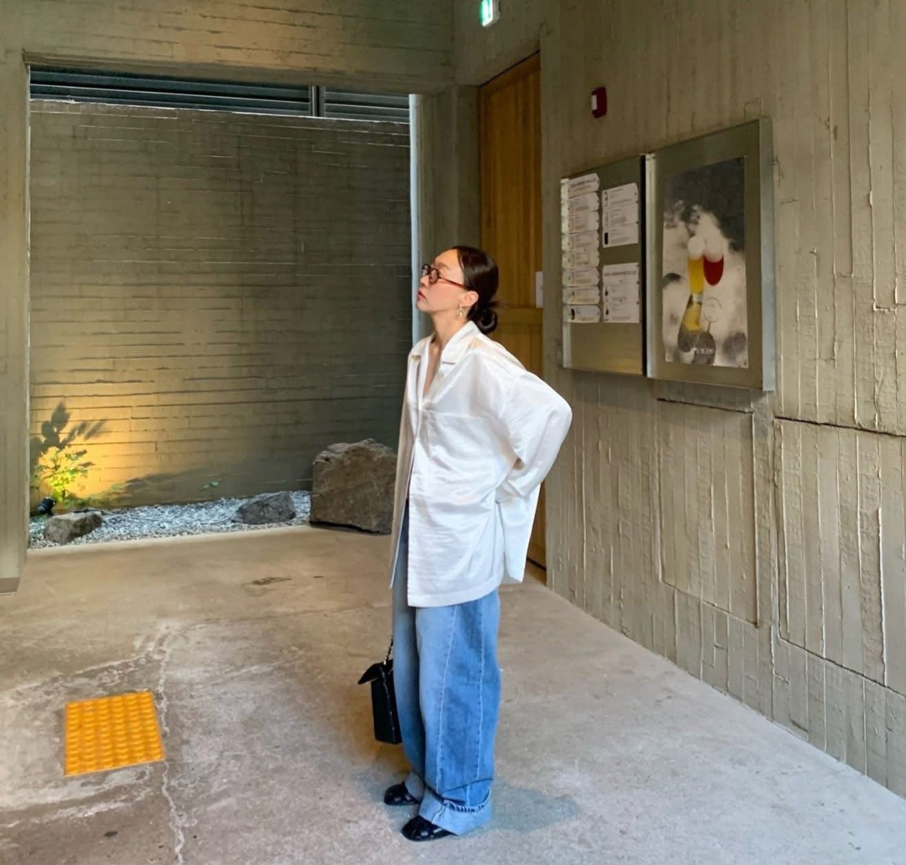 光澤感慵懶長襯衫