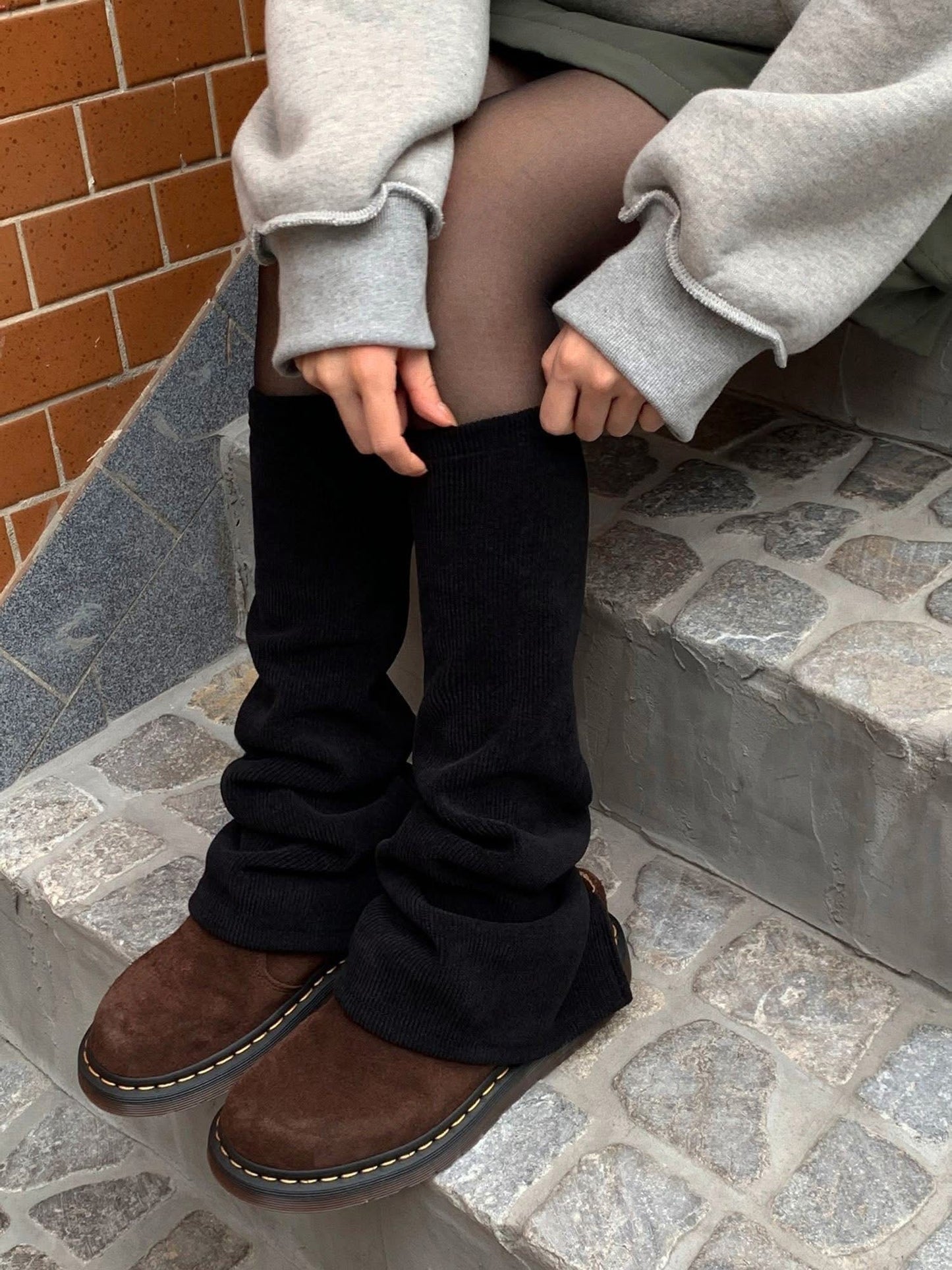 冬日秘密武器-Leg warmers堆堆腿套