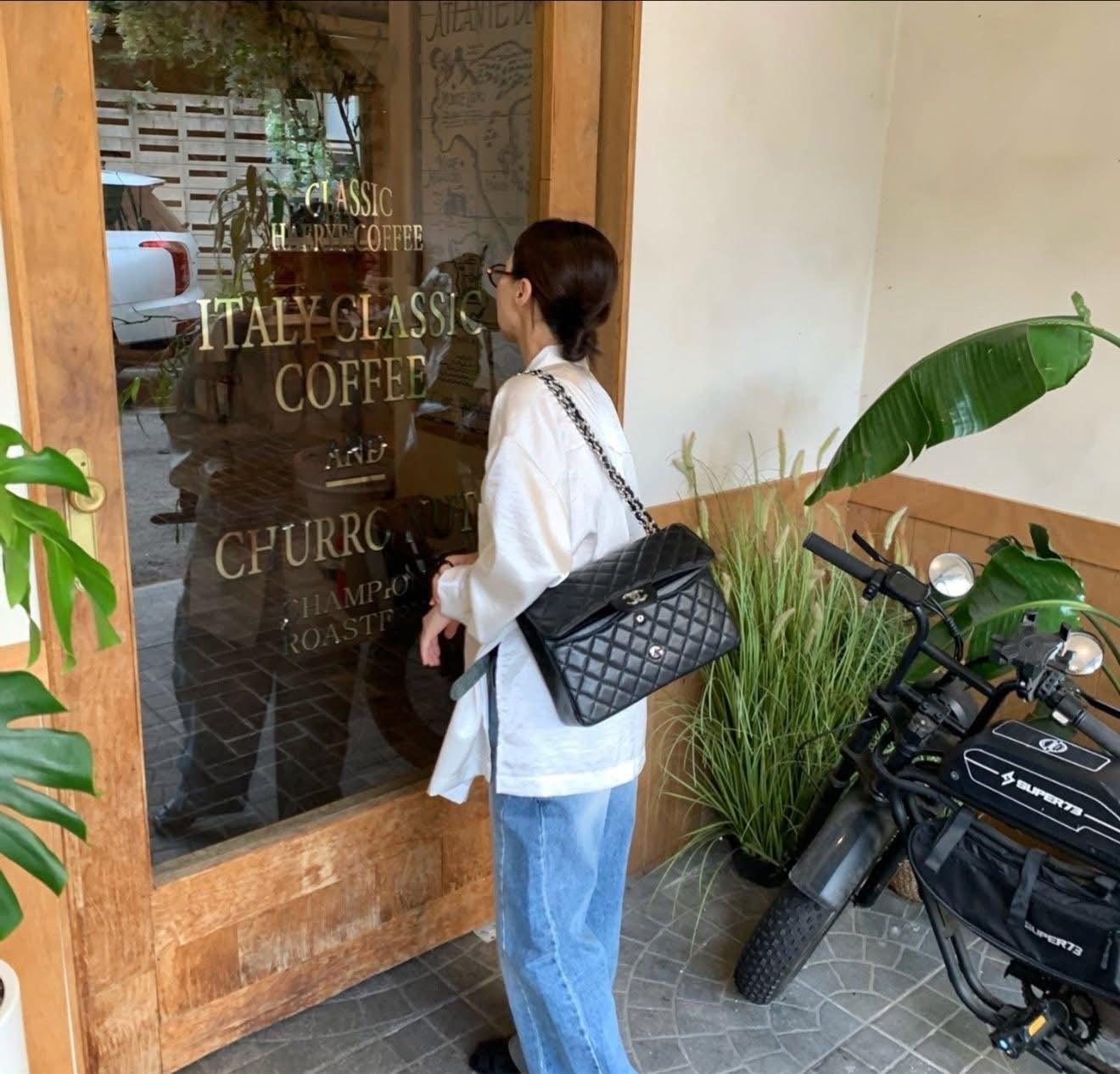 光澤感慵懶長襯衫