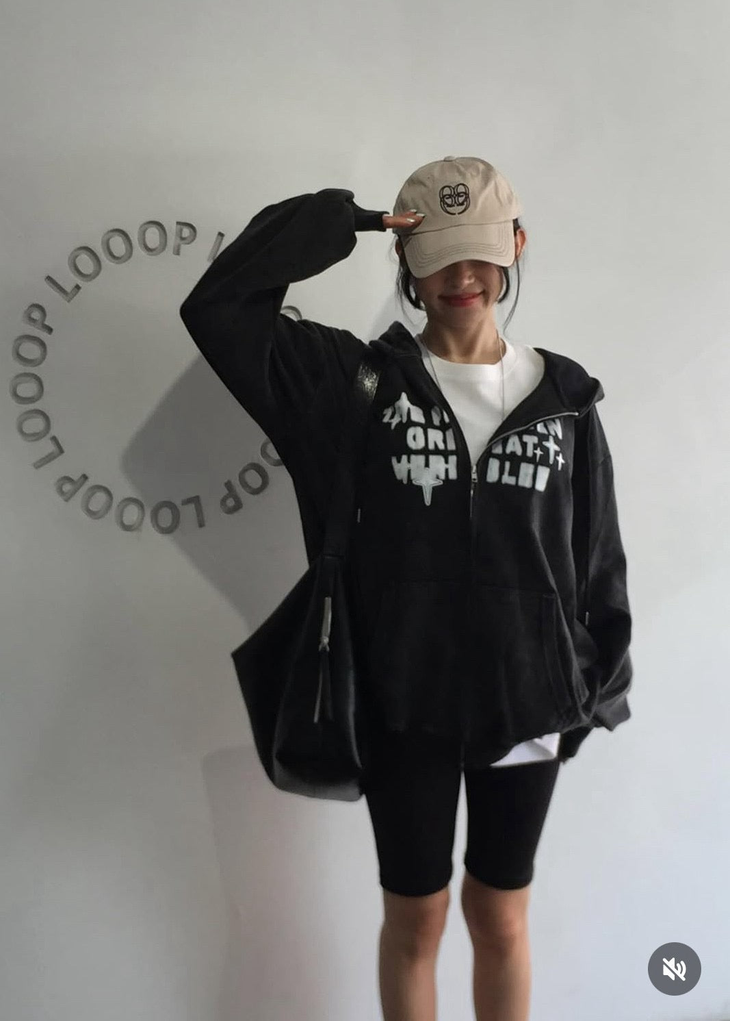 美風文字水洗連帽外套