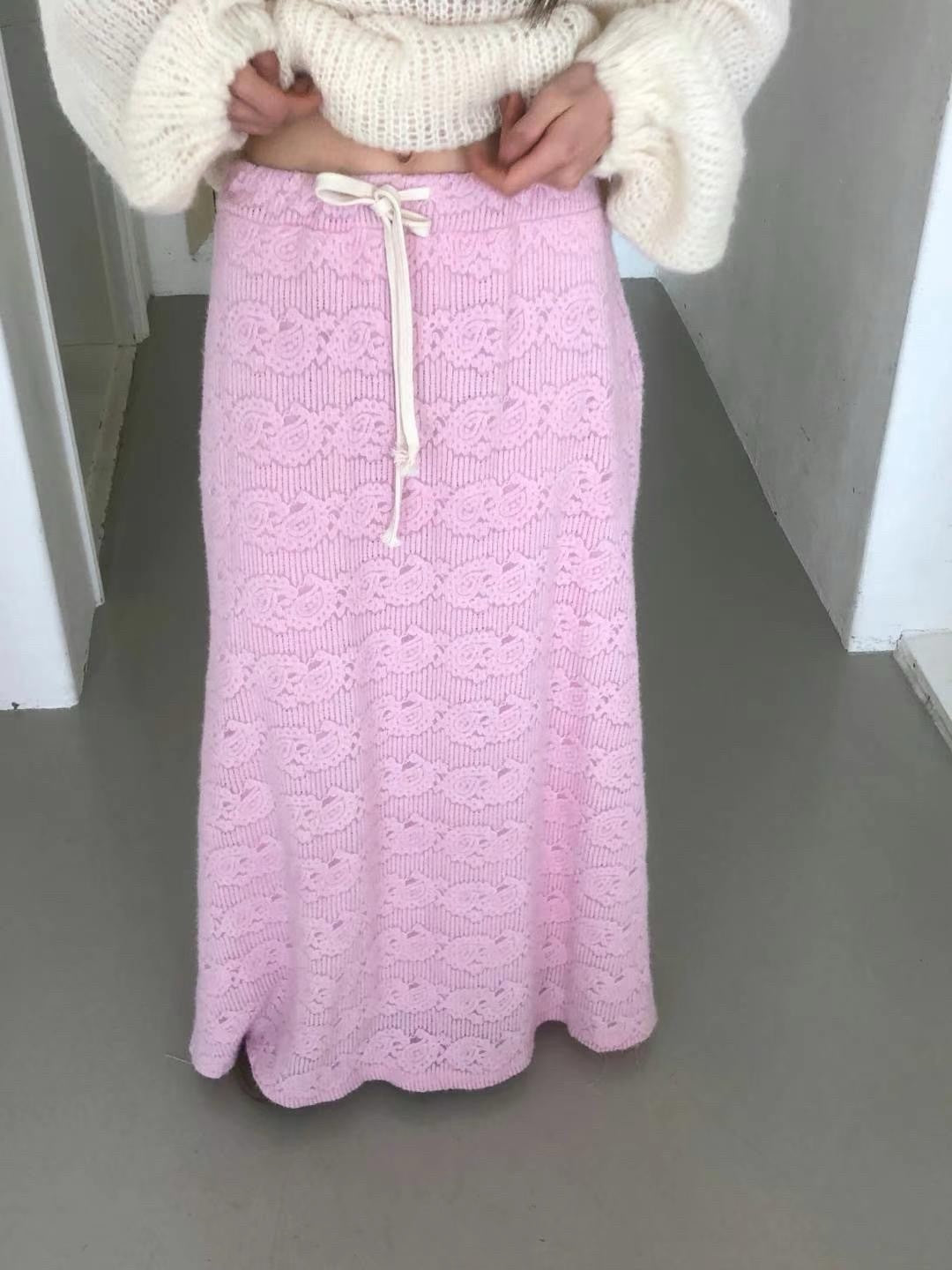 雲朵蕾絲長裙